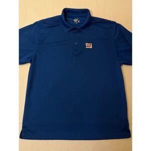 Zorrel New York Giants Coors Light Polo Shirt Mens 2XL Blue Performance Golf Tee